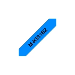 Κασέτα ετικετών Brother 12mm x 8m μπλε/μαύρο MK531BZ