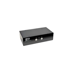 Eaton 2-Port DisplayPort KVM Switch 4K 60 Hz with Audio, Cables and USB Peripheral Sharing (MPN B004-DP2UA2-K, SKU 528431, EAN 0037332188625)