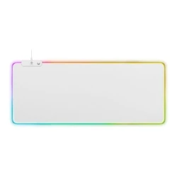 Deltaco Gaming Μαξιλάρι Ποντικιού USB RGB (λευκό) - GAM-079-W