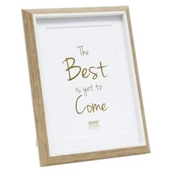 Deknudt S46WG4P1 Plastic Photo Frame with White Border, 20x30 cm