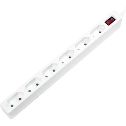 Πολύπριζο Με Διακόπτη Logilink - Slim 3400 Watt