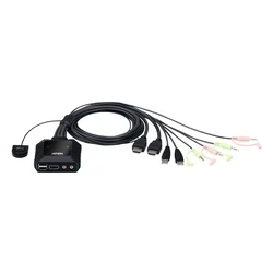 KVM & Data Switch Aten CS22H - /Audio-/USB - 2 ports