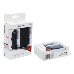 Σετ Φορτιστής Blow 2.1A & Φορτιστής Αυτοκινήτου 2A & Καλώδιο microUSB