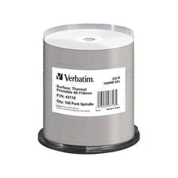 CD-R Verbatim 700MB 100psc Spindel Surface for Rimage 52x