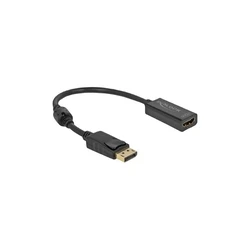 Αντάπτορας DisplayPort Delock -> HDMI socket 4K Passiv Black
