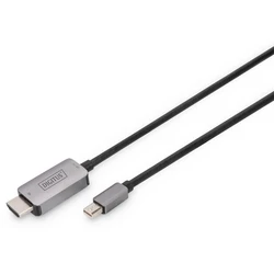 Καλώδιο DisplayPort Digitus mini DP->HDMI M/M 8K 1.0m