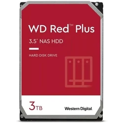 Σκληρός Δίσκος 3.5" WD Red Plus 8.9cm 3TB SATA3 5400 256MB WD30EFPX