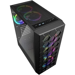 Κουτί Η/Υ Sharkoon RGB HEX ATX 1xGlas Black