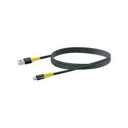 Καλώδιο USB Schwaiger USB 2.0 A>Micro USB 1,2m Black/yellow