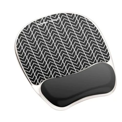 Mousepad Fellowes Mousepad-Handgelenkauflage Zick-Zack 20,20x23cm
