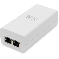 PoE Injektor Digitus Gigabit Ethernet 802.3at 30W White