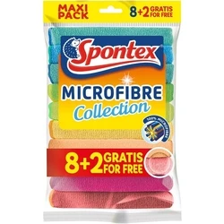 Πανία Καθαρισμού Spontex Microfibre 10er Pack