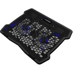 Βάση Laptop Canyon bis 15.6" 2 fun LED Backlight schw