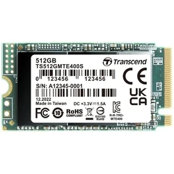 Σκληρός Δίσκος M.2 SSD 512GB Transcend MTE400S (2242) PCIe Gen3 x4 NVMe