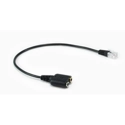 Αντάπτορας Τηλεφωνικός Equip RJ9 to 2x 3.5mm jack for Headset 25cm