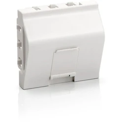 Πρίζα Δικτύου Equip box French 1 Keystone 45x45 RAL9010 polybag