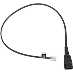 Καλώδιο Τηλεφωνικό Jabra QD -> RJ10 0,5m glatt (Snom 320,360,370)