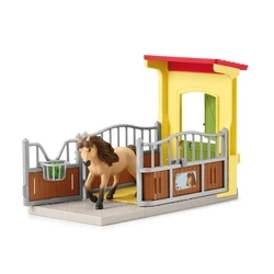Μινιατούρα Schleich Farm World Pony Box with Iceland Pony Stallion 42609