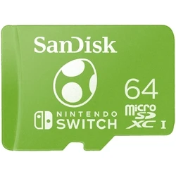 Κάρτα Μνήμης microSDXC SanDisk UHS-I CARD F/NINTENDO 64GB