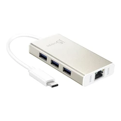 USB Hub J5create USB-C MULTI-ADAPTER GIGABIT
