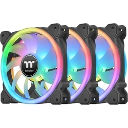 Case Fan 12cm Thermaltake SWAFAN 12 RGB Black 3 pc(s)