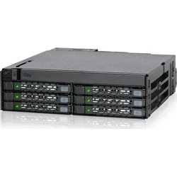 Backplane Icy Dock 6x6,3cm SATAI-III in 1x5,25" HDD/SSD sw
