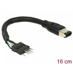 Καλώδιο Delock FireWire FW400 6Pin -> PfostenSt