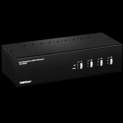 KVM Switch Trendnet 4-port Dual Monitor DisplayPort