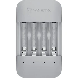 Φορτιστής Μπαταριών Varta Eco Charger Pro Recycled 4x AA 56816 2100mAh