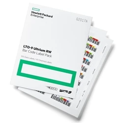 Μέσο Αποθήκευσης HPE LTO9 Ultrium Barcode Label (100+10) Q2017A