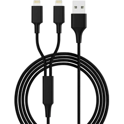 Καλώδιο USB Smrter Hydra DUO Typ Lightning, 120cm, black
