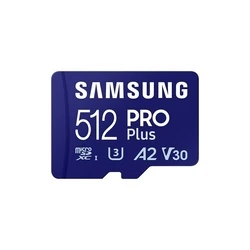 Κάρτα Μνήμης microSD 512GB Samsung SDXC PRO Ulti.(Class10) Adap