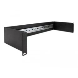 Αξεσουάρ Για Καμπίνα Δικτύου Delock 19" rail panel 2 HE Black