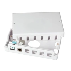 Αξεσουάρ Δικτύου EFB Keystone connection box, 8Port, surface-mounted