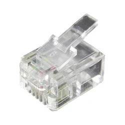 Βύσμα Δικτύου Equip ModularWestern 4P4C RJ11 100 pieces