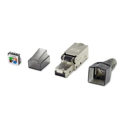Αντάπτορας Δικτύου Equip Steckconnector RJ45 Cat6A 5 pieces Set, shielded work free