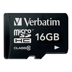 Κάρτα Μνήμης microSDHC 16GB Verbatim