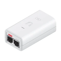 PoE Injector Ubiquiti 24VDC, 7W, Gigabit Port, weiss