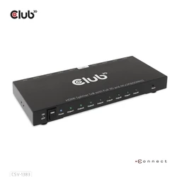 HDMI Splitter Club 3D 1 input -> 8 outputs 4K60Hz UHD