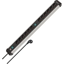 Πολύπριζο Ασφαλείας Brennenstuhl power strip Premium-ALU-Line 12-fold 3m