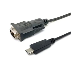 Καλώδιο USB Equip USB-C -> Seriell RS232-DB9 St/St 1.50m sw
