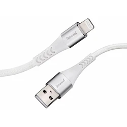 Καλώδιο USB Intenso A315L Nylon 1,5m white USB-A / Lightning 12W