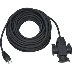 Μπαλαντέζα Brennenstuhl Extension 25m H07RN-F3G1,5 black IP44