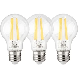 Λάμπα LED Philips E27 3-Pack 75W 2700K Filament