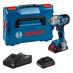 Ηλεκτρικό Κατσαβίδι Bosch GDS 18V-450 HC (2xPC4,0Ah, L-BOXX)