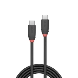 Καλώδιο USB Lindy Black Line 24 pin USB-C to 24 pin USB-C - 1.5 m