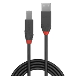 Καλώδιο USB Lindy Anthra Line to USB Type B - 5 m