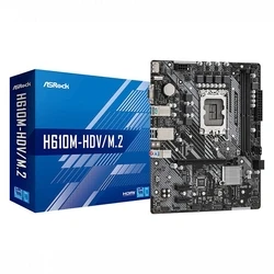Motherboard ASRock Intel 1700 H610M-HDV/M.2 2.0