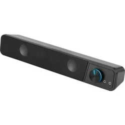 Ηχεία Υπολογιστή SpeedLink BRIO, Soundbar, Stereo, Black