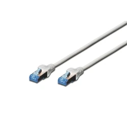 Καλώδιο Δικτύου Digitus Cat5e SF/UTP 2xRJ45 10m CCA Gray lever. Polybag